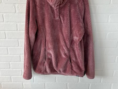 Jacket Fleece By Eddie Bauer In Pink, Size: L Sale