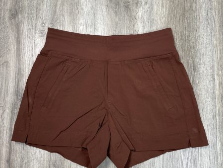 Athletic Shorts By Athleta In Brown, Size: S For Cheap