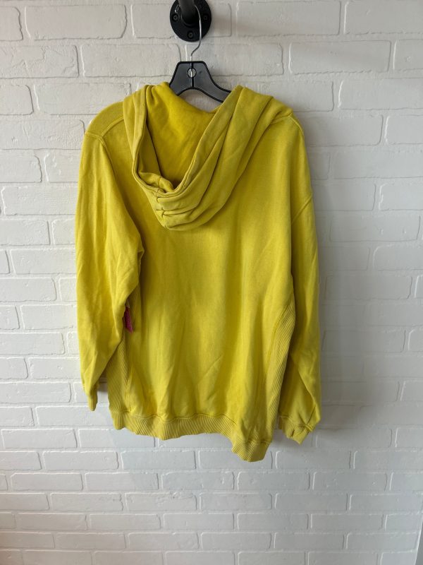 Sweatshirt Hoodie By Aerie In Yellow, Size: S Online Sale