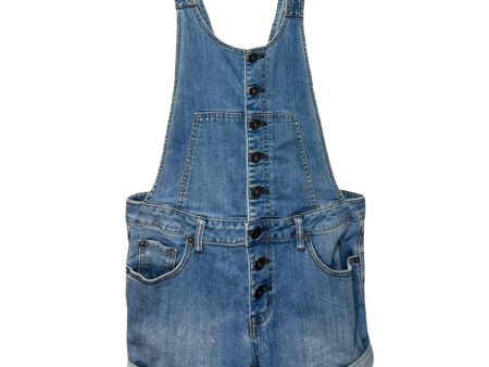 Shortalls By Free People In Blue Denim, Size: 6 Online