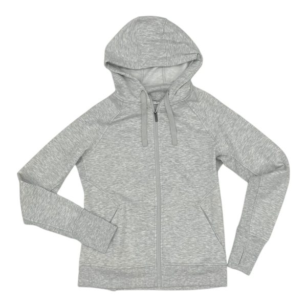 Athletic Sweatshirt Hoodie By Jockey In Grey, Size:M Supply