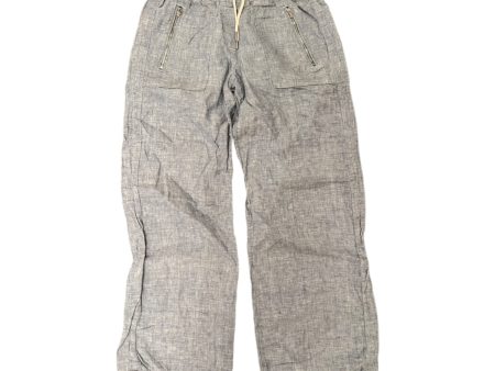 Pants Linen By Athleta In Blue, Size: 6 For Sale