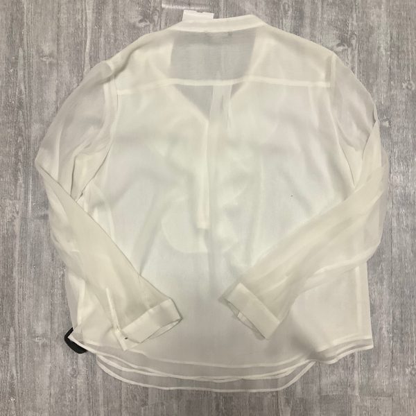 Top Long Sleeve By Tommy Hilfiger In White, Size: Xl Supply