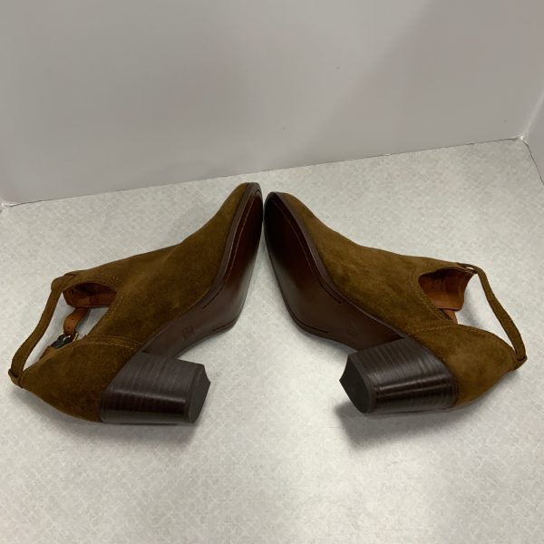 Boots Ankle Heels By Frye In Brown, Size: 9.5 Hot on Sale