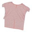 Athletic Top Ss By Lululemon In Pink, Size:Xl on Sale