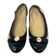 Dixie Leather Ballet Flats By Michael By Michael Kors In Black & Brown, Size: 7.5 For Cheap