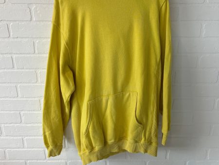 Sweatshirt Hoodie By Aerie In Yellow, Size: S Online Sale