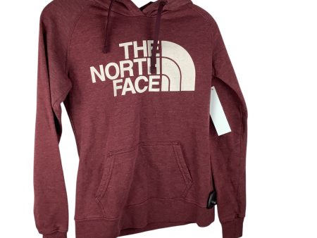 Sweatshirt Hoodie By The North Face In Red, Size: Xs For Discount