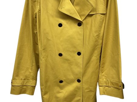 Coat Trench Coat By Kenneth Cole In Yellow, Size: Xl For Cheap