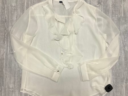 Top Long Sleeve By Tommy Hilfiger In White, Size: Xl Supply