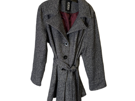 Coat Peacoat By Details In Black, Size: Xl Online