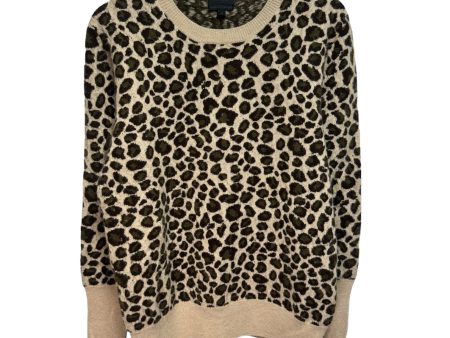 Leopard Sweater Cashmere By J. Crew In Animal Print, Size: M Cheap