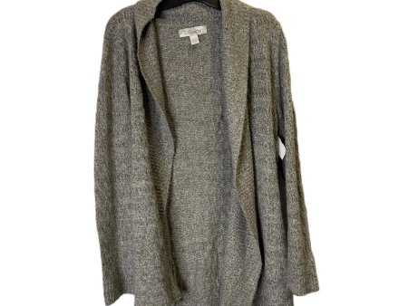 Sweater Cardigan By Clothes Mentor In Grey, Size: L Supply