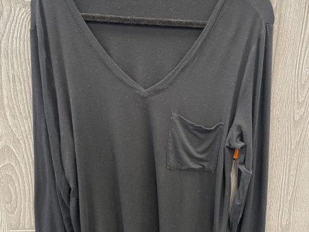 Top Long Sleeve By 89th And Madison In Black, Size: L Discount