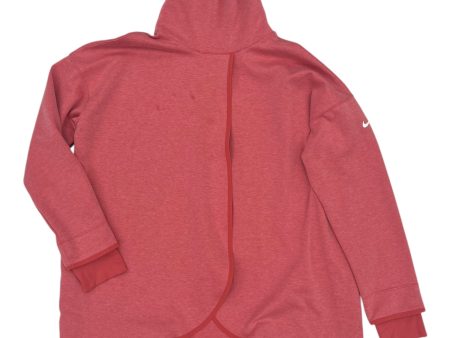 Athletic Sweatshirt Collar By Nike Apparel In Pink, Size:Xl Sale