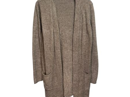 Sweater Cardigan By Barefoot Dreams In Taupe, Size: M Discount