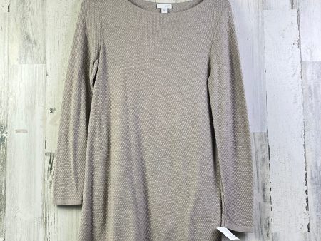 Top Long Sleeve Basic By J. Jill In Beige, Size: Xs Sale