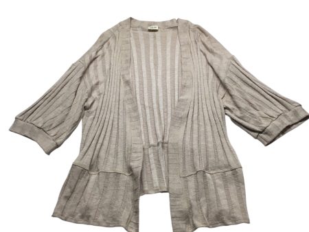 Cardigan By Peach Love Cream California In Tan, Size: L For Cheap