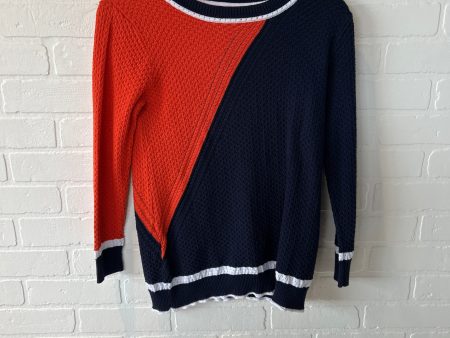 Sweater By Blyse Spenaed In Blue & Orange, Size: S For Cheap