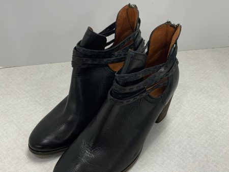 Boots Ankle Heels By Frye In Black, Size: 9.5 Online Sale