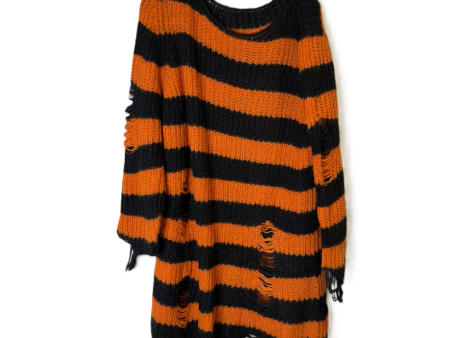 Sweater By Clothes Mentor In Orange, Size: 1x Online