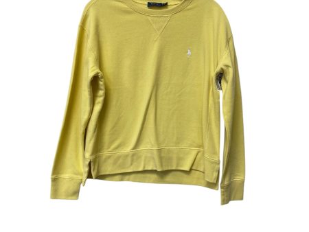 Sweatshirt Crewneck By Polo Ralph Lauren In Yellow, Size: S Online Hot Sale