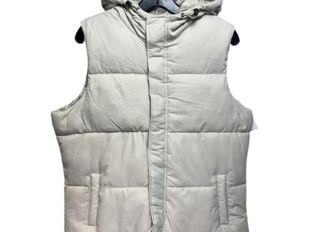 Hooded Vest Puffer & Quilted By New Balance In Cream, Size: Xl Online Hot Sale