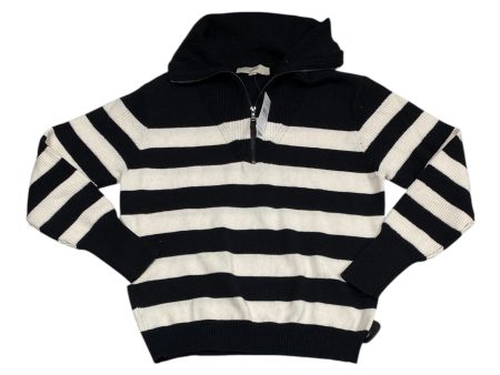 Sweater By Loft In Striped Pattern, Size: M Cheap