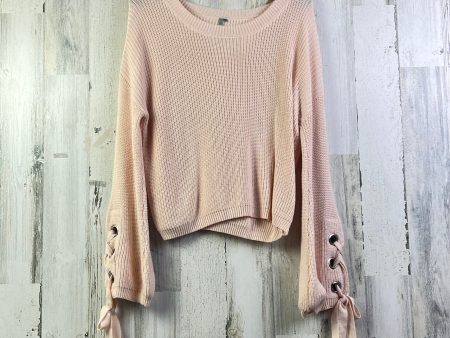 Sweater By Mono B In Pink, Size: S For Cheap