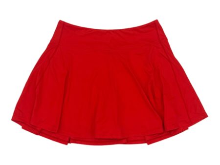 Athletic Skort By Cme In Red, Size:Xl For Cheap