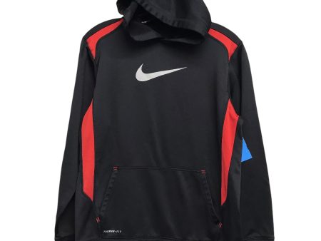 Athletic Sweatshirt Hoodie By Nike Apparel In Black, Size:Xl Sale