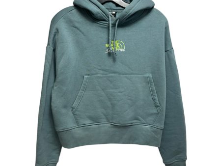 Sweatshirt Hoodie By The North Face In Aqua, Size: S Online now