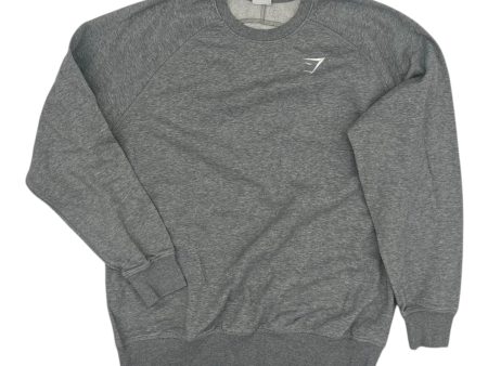 Athletic Sweatshirt Crewneck By Gym Shark In Grey, Size:Xxl Discount