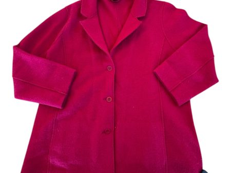 Blazer Designer By Eileen Fisher In Pink, Size: Lp Discount