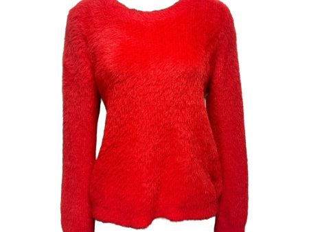 Cortland Mainline Crewneck Sweater Designer By Kate Spade In Red, Size: XS Online now