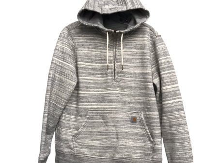 Sweatshirt Hoodie By Carhartt In Striped Pattern, Size:M Supply