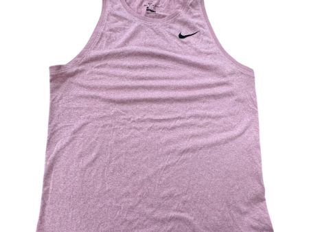 Athletic Tank Top By Nike In Pink, Size: M For Sale