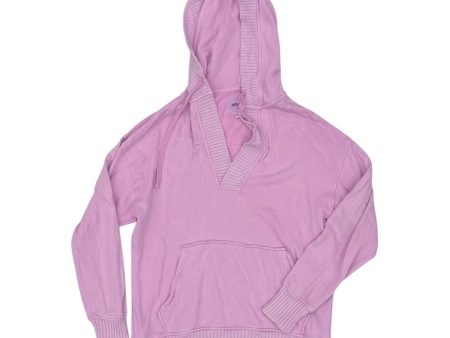 Sweatshirt Hoodie By Aerie In Purple, Size:Xs Online Sale