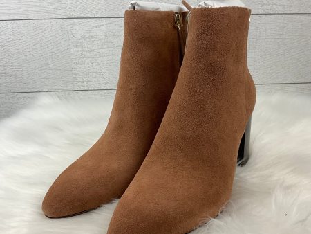 Boots Designer By Kate Spade In Brown, Size: 8.5 Sale