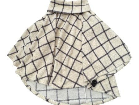 Poncho By Lane Bryant In Cream & Grey, Size: 1x Online Sale