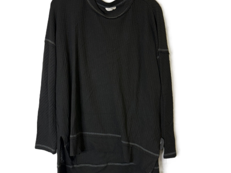 Top Long Sleeve Basic By La Miel In Black, Size: M Fashion