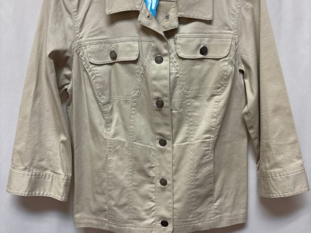 Jacket Other By Christopher And Banks In Tan, Size: S Discount