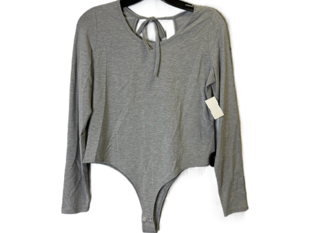 Bodysuit By Avec Les Filles In Grey, Size: Xl Cheap