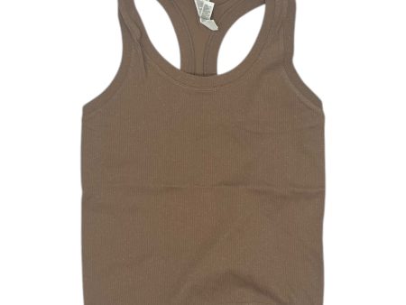 Athletic Tank Top By Athleta In Brown, Size:Xxs Discount