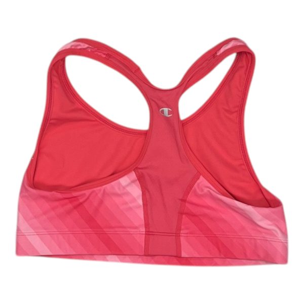 Athletic Bra By Champion In Pink, Size:L For Cheap