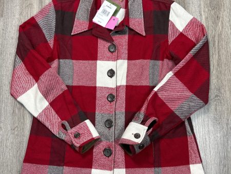 Jacket Shirt By Cabelas In Red, Size: L Supply