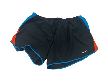 BLACK ATHLETIC SHORTS by NIKE APPAREL Size:1X For Cheap