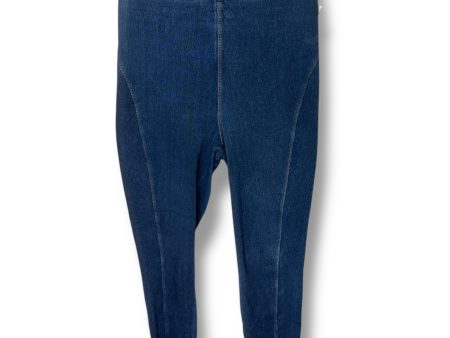 Pants Leggings By Lysse In Blue Denim, Size: M For Discount