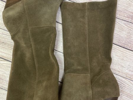 Boots Mid-calf Heels By Lucky Brand In Brown, Size: 9.5 For Sale