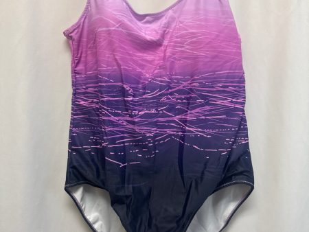 Swimsuit By Clothes Mentor In Pink, Size: 2x Online now